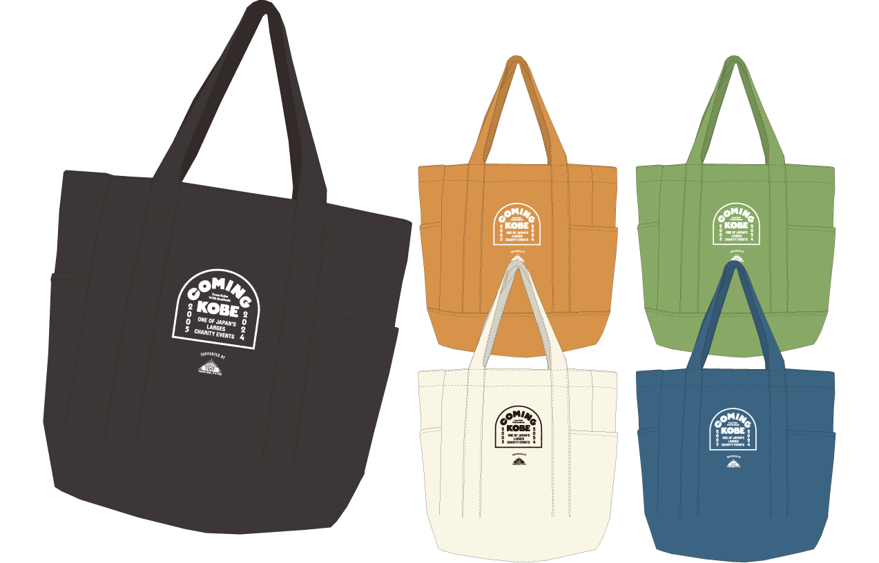 COMING KOBE23 TGIF!コラボトートバック